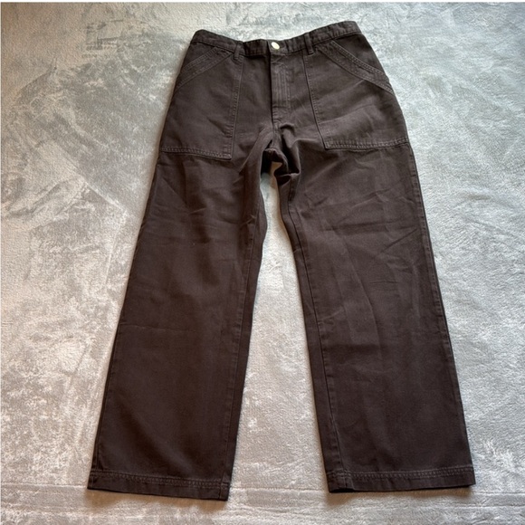 NWOT BBP Work Pants in Espresso, S - Picture 4 of 14